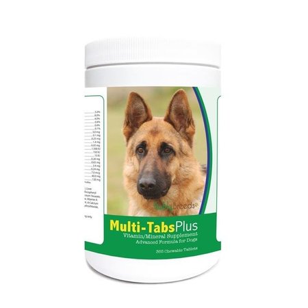 HEALTHY BREEDS Healthy Breeds 840235123415 German Shepherd Multi-Tabs Plus Chewable Tablets - 365 Count 840235123415